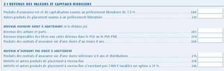 Assurance vie et declaration revenu