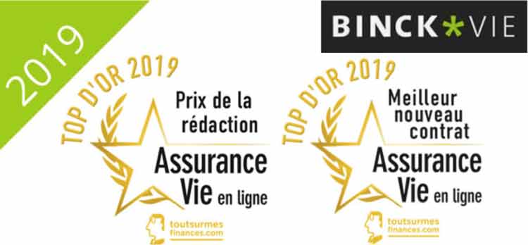 Deux nouvelles récompenses pour le contrat d’assurance vie BinckVie