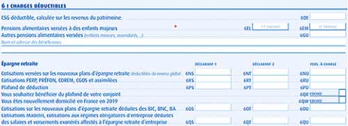 epargne retraite deductible avis impots